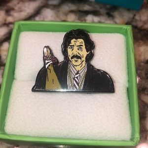 Luisito Rey Jamon Triste enamel pin